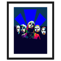 OASIS British Rock Band Art WPAP Trending Now