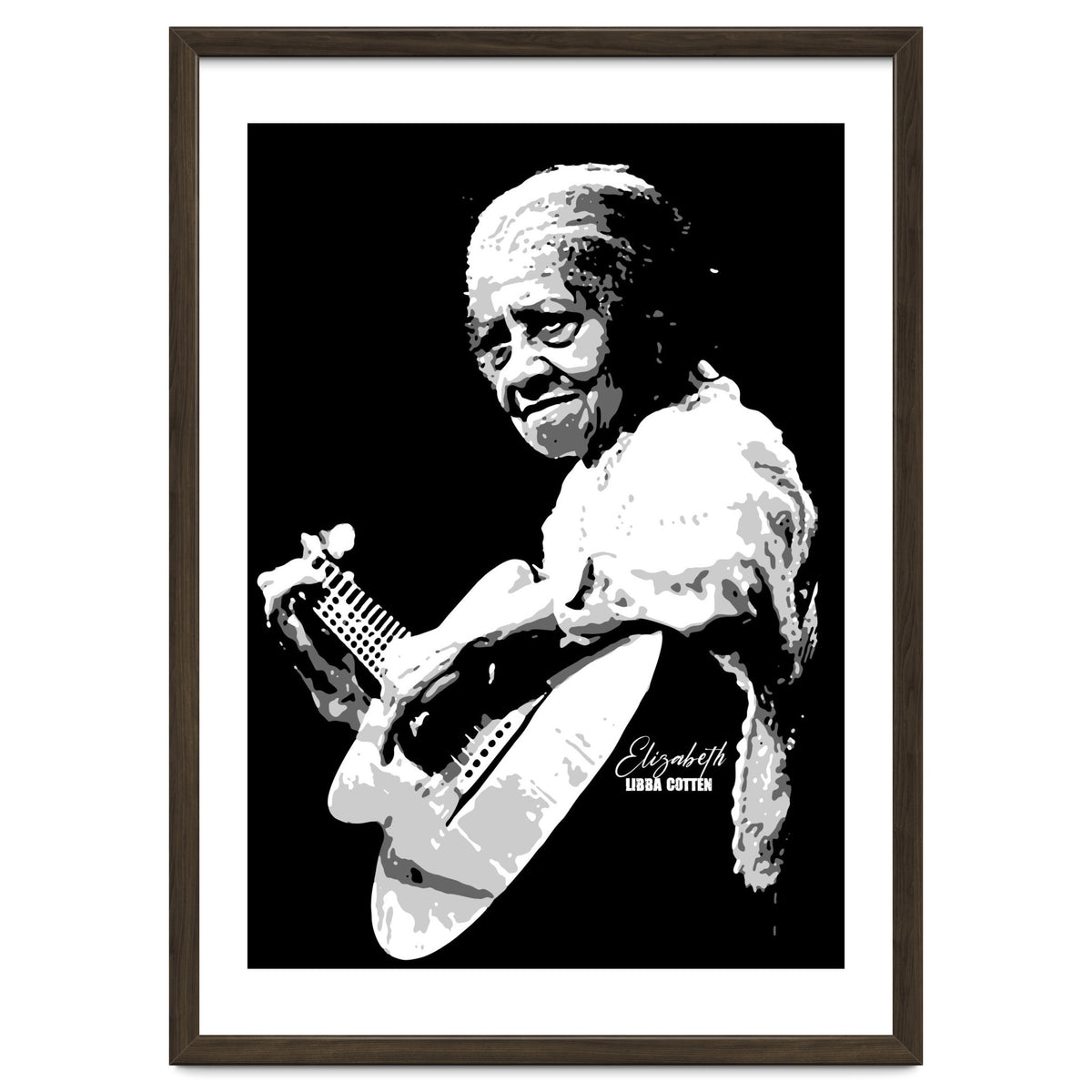 Elizabeth Cotten Folk and Blues Musician Legend
