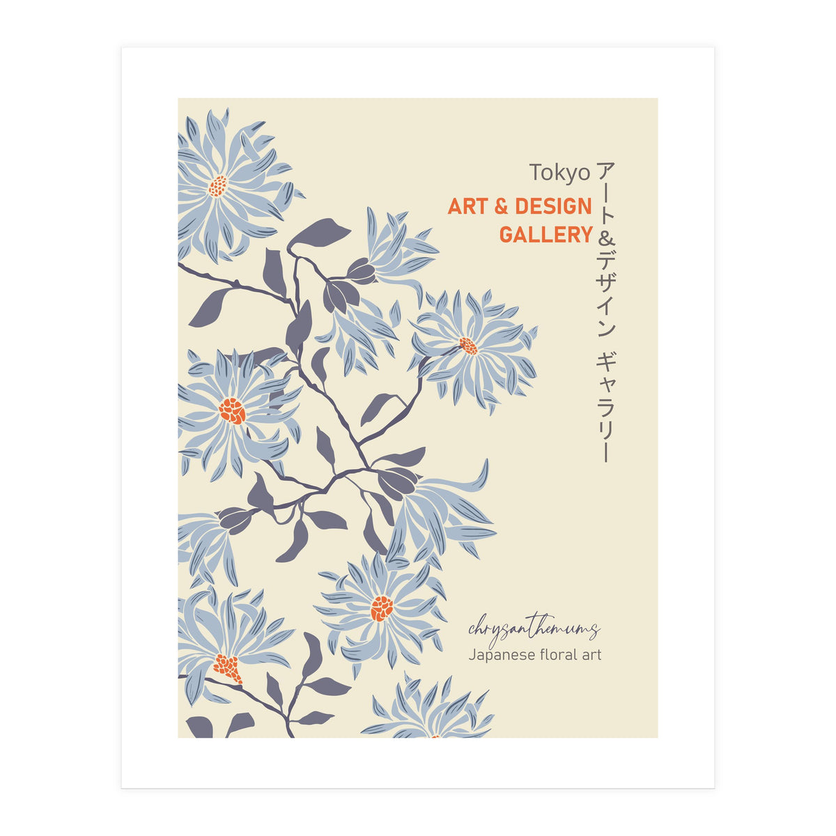 Tokyo Art & Design Gallery Floral (Print Only)