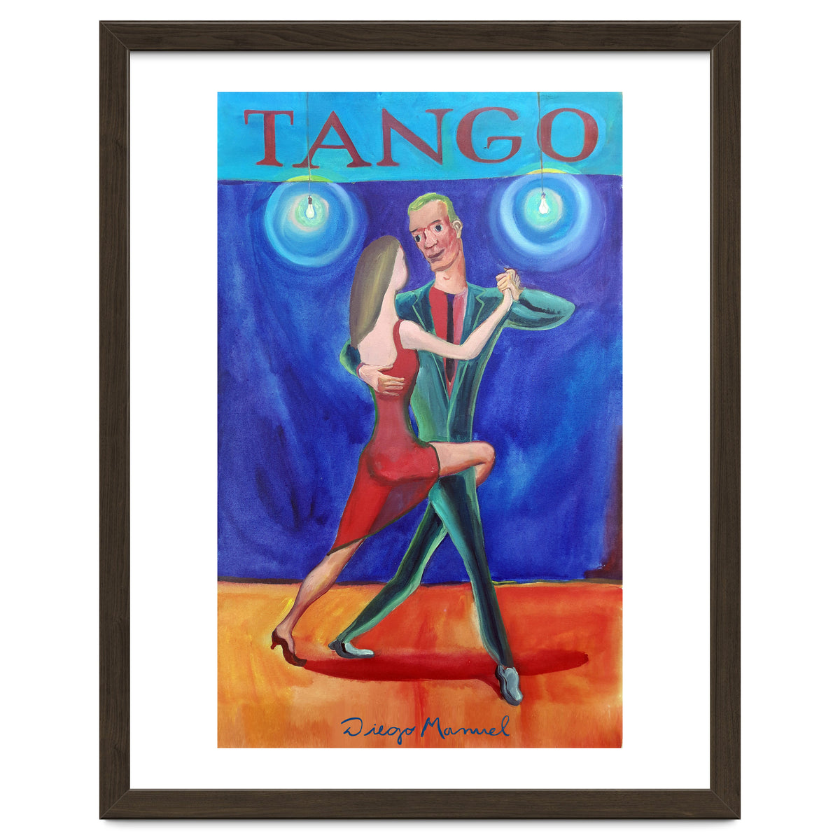 Afiche De Tango