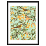 Yellow Birds in Tropical Jungle Paradise thumbnail