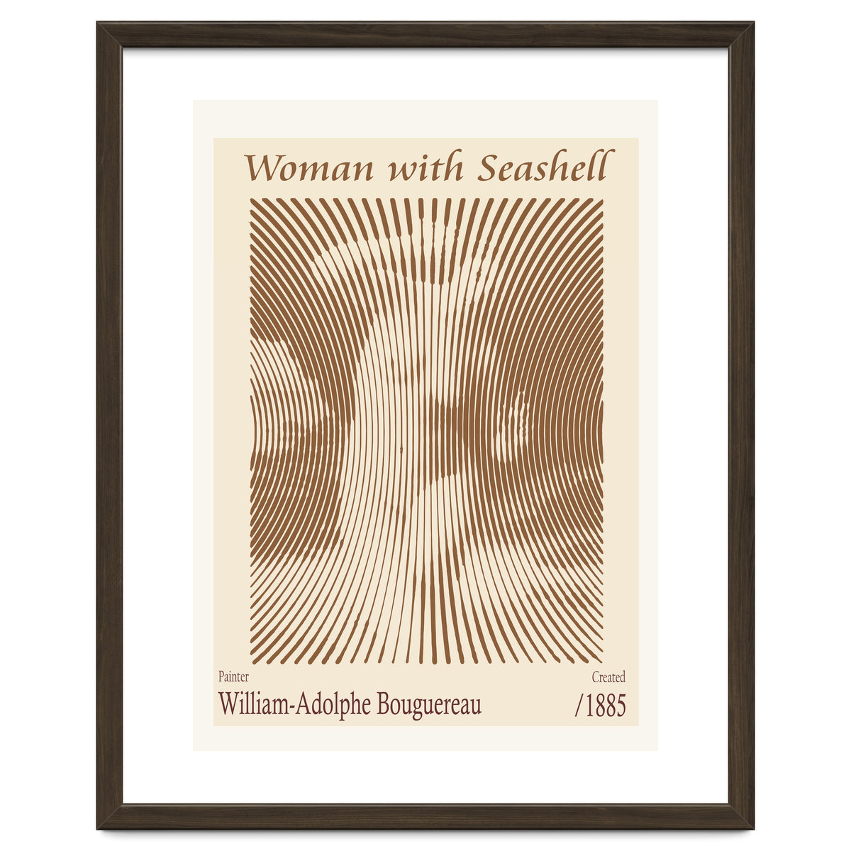 Woman With Seashell – William Adolphe Bouguereau (1885)