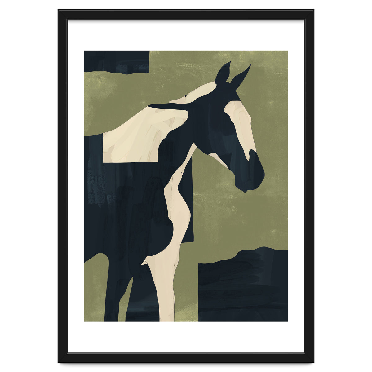 Abstract Minimal Horse 4