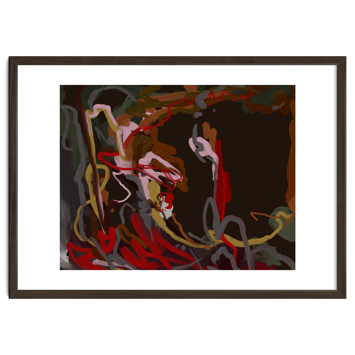 Abstract Fluidity oil painting