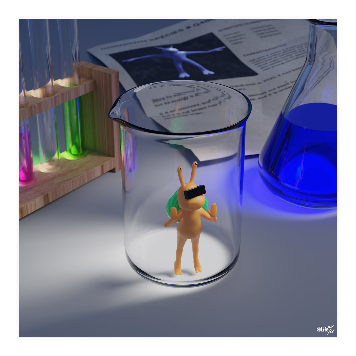 Experiment (Lwuba 035 Experiment) (Print Only)