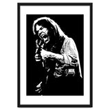 Neil Young Musician Legend in Grayscale 2 thumbnail