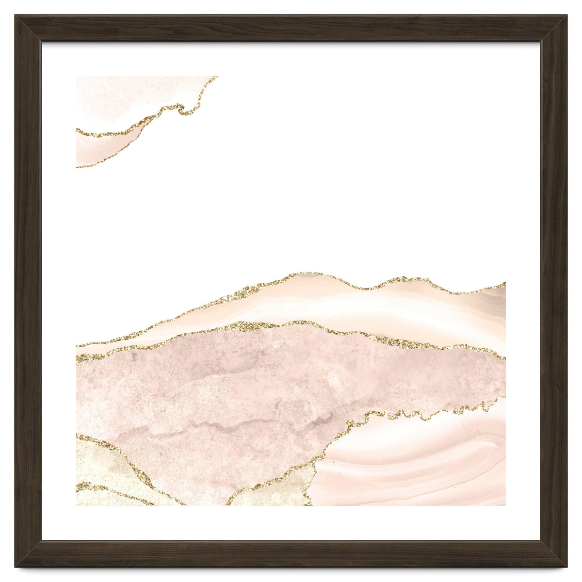 Ivory & Gold Agate Texture 08