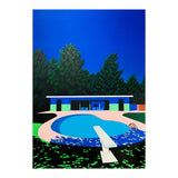 Hiroshi Nagai - Swimming Pool, City Pop At Night (Print Only) thumbnail