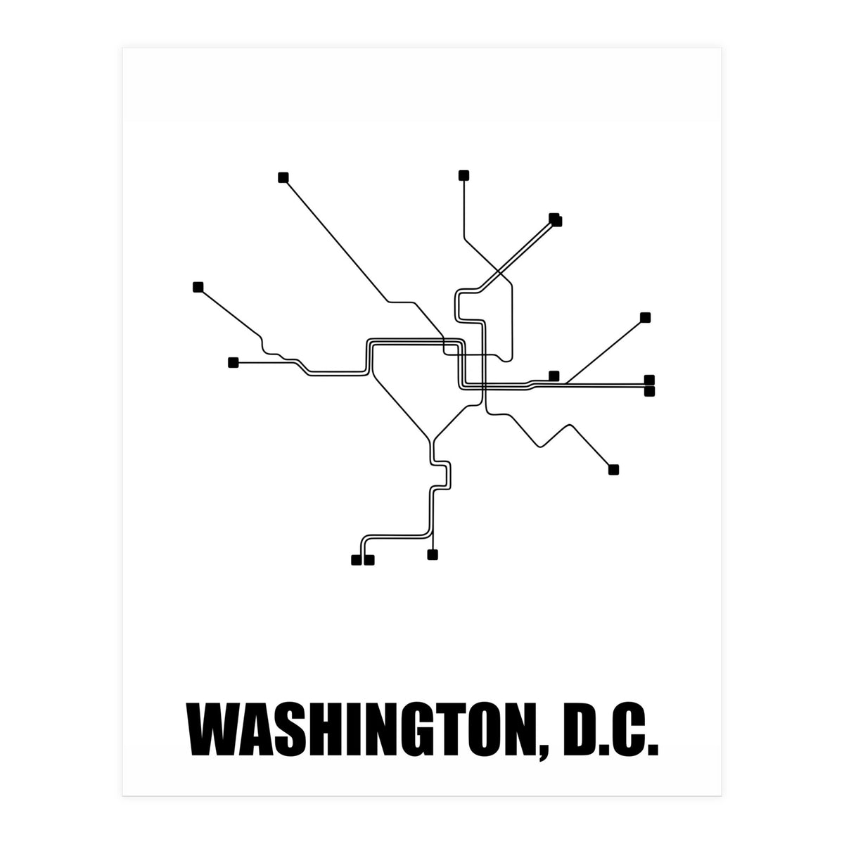Washington DC Subway (Print Only)