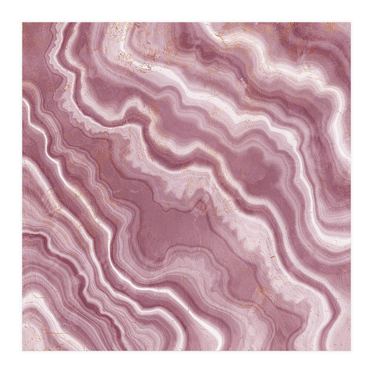 Pink Agate Texture 06  (Print Only)