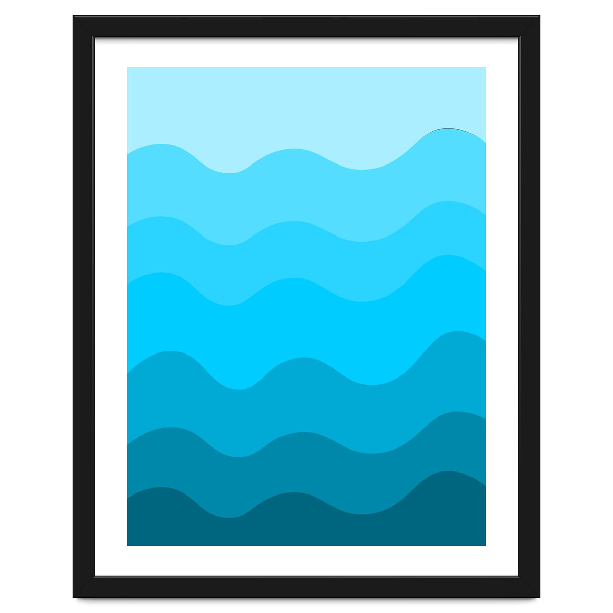 Blue gradient design