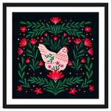 Blooming Chicken Green And Red thumbnail