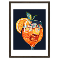 Hawaiian Cocktail, Fresh Orange Fruity Mimosa, Pop Of Color Food Bohemian Eclectic Modern Drink
