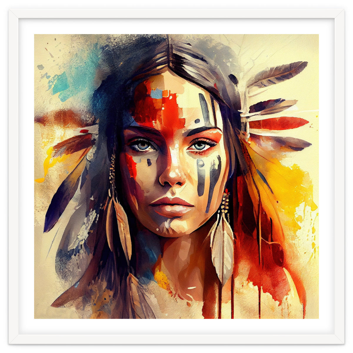 Powerful American Native Woman #3
