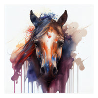 Watercolor Horse #1 (Print Only)