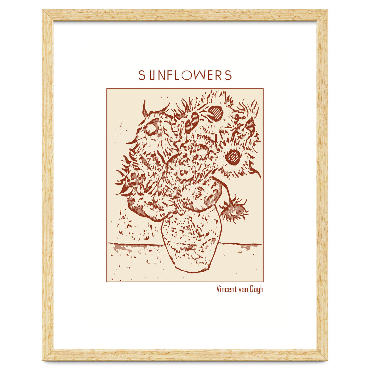 Sunflowers – Vincent Van Gogh