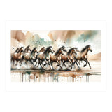 Running Horses Panorama (Print Only) thumbnail