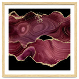 Burgundy & Gold Glitter Agate Texture 03 thumbnail