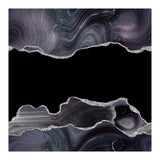 Black & Silver Glitter Agate Texture 03 (Print Only) thumbnail