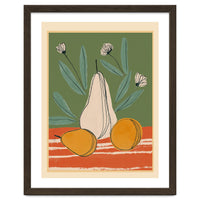 Abstract Pear Still Life