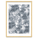 Abstract Winter Foggy Snow Gray White thumbnail