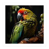 Vibrant Macaw Parrot  (Print Only) thumbnail