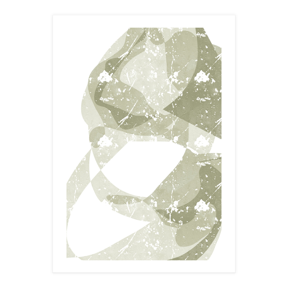 Harmony Sage Abstract (Print Only)