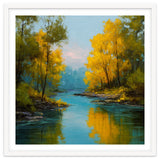 Serene Autumn River Landscape thumbnail