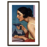 THE WOMAN OF THE GUN 1925-POSTER FOR THE SPANISH UNION OF EXPLOSIVES. thumbnail