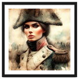 Napoleonic Officer Woman Portrait thumbnail