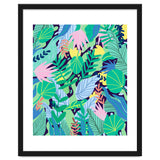 Wild Garden | Eclectic Contemporary Boho Jungle | Forest Meadow Botanical Nature Plants thumbnail