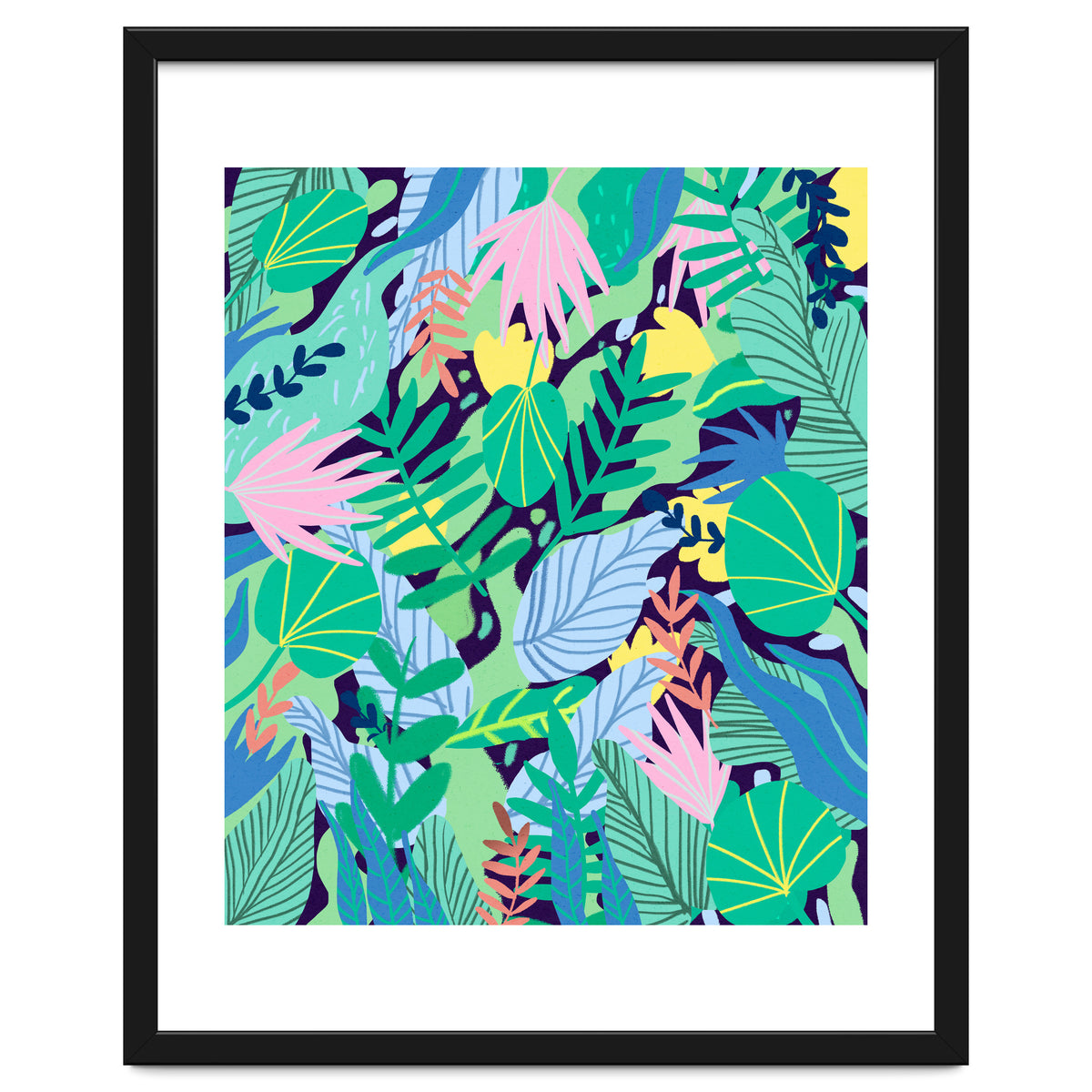 Wild Garden | Eclectic Contemporary Boho Jungle | Forest Meadow Botanical Nature Plants