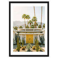 Palm Springs Mid-Century Modern Art, Desert Vibe Architecture, Retro Aesthetic Travel