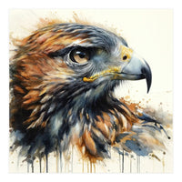 Eagle Gaze Across The Horizon (Print Only)