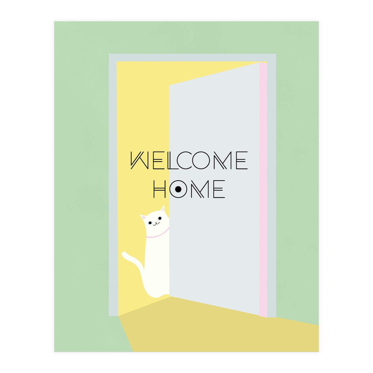 ‎WELCOME HOME - SWEET CAT (Print Only)
