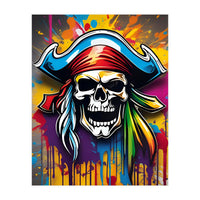 Pirate Logo, Graffiti (Print Only)