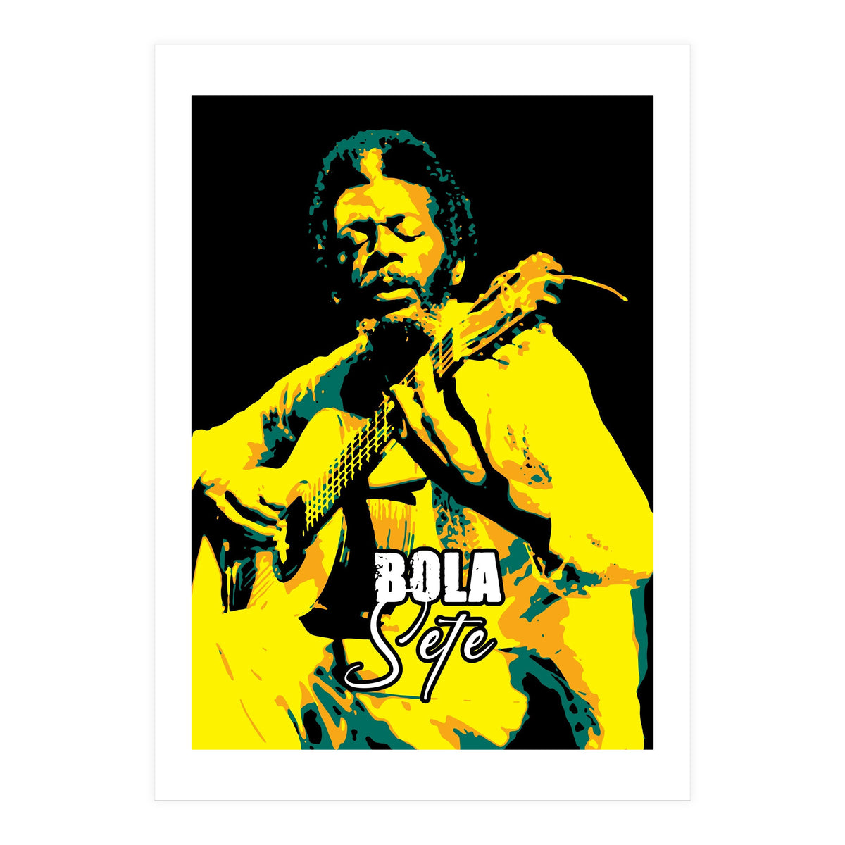 Bola Sete Brazilian Jazz Guitarist Legend (Print Only)