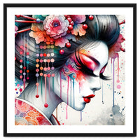 Ornate Bloom Modern Geisha