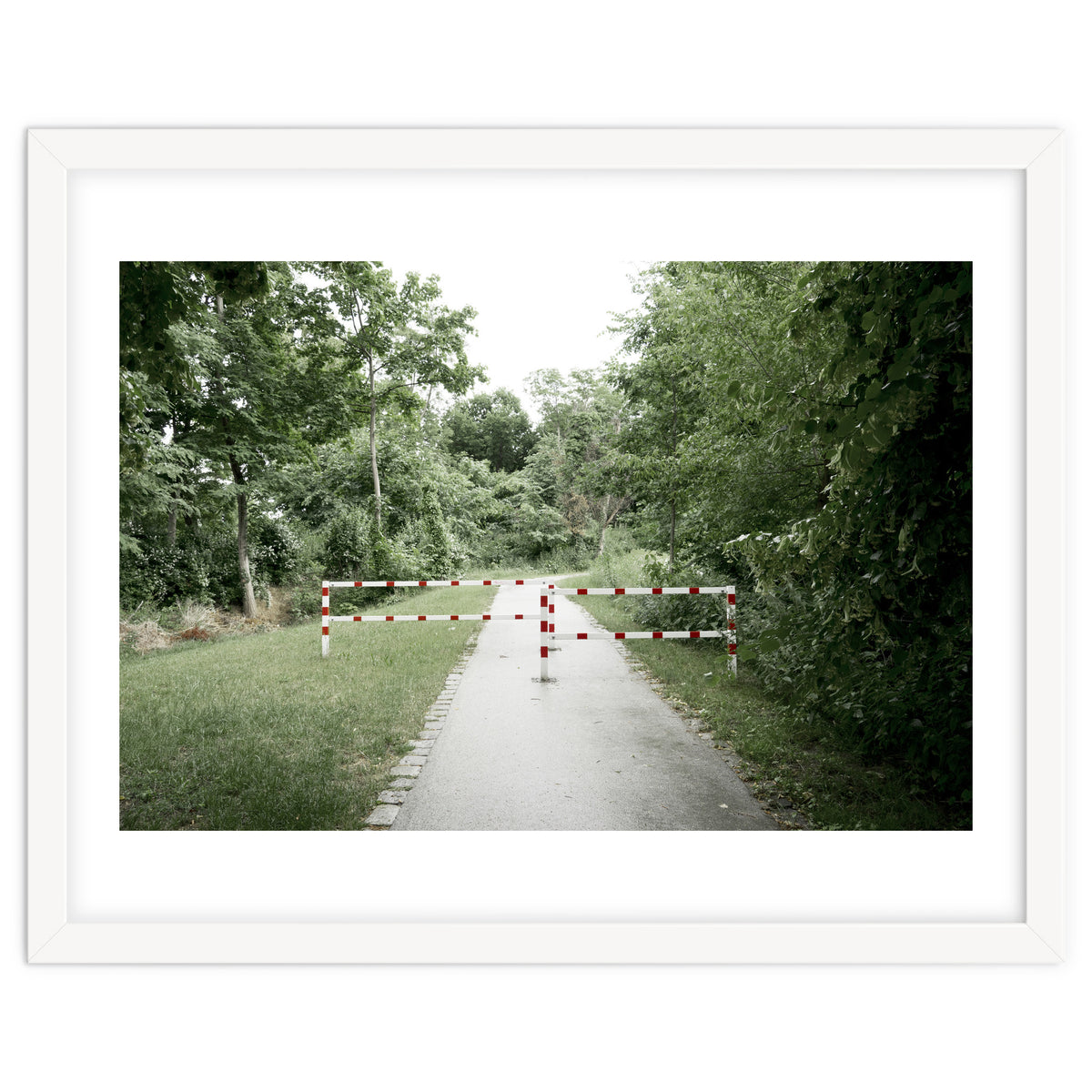 Entrance to the green park