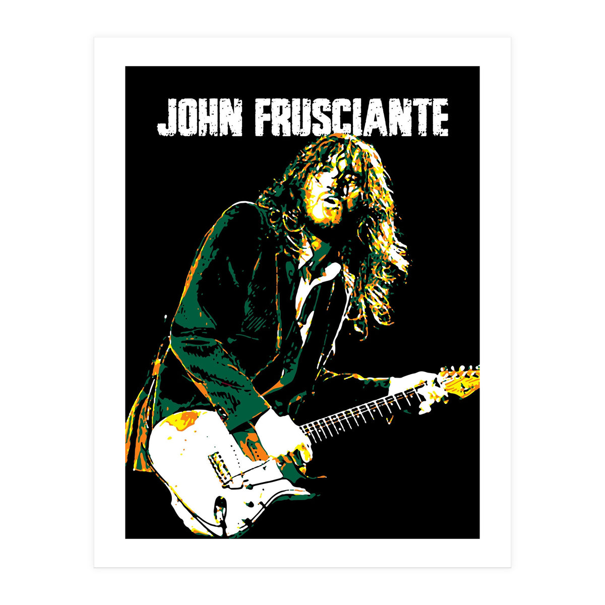 John Frusciante American Guitarist (Print Only)