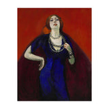 The Blue Dress. Date: 1911. Dimensions: 146.2 cm x 114.4 cm, 161.0 cm x 129.4 cm. (Print Only) thumbnail