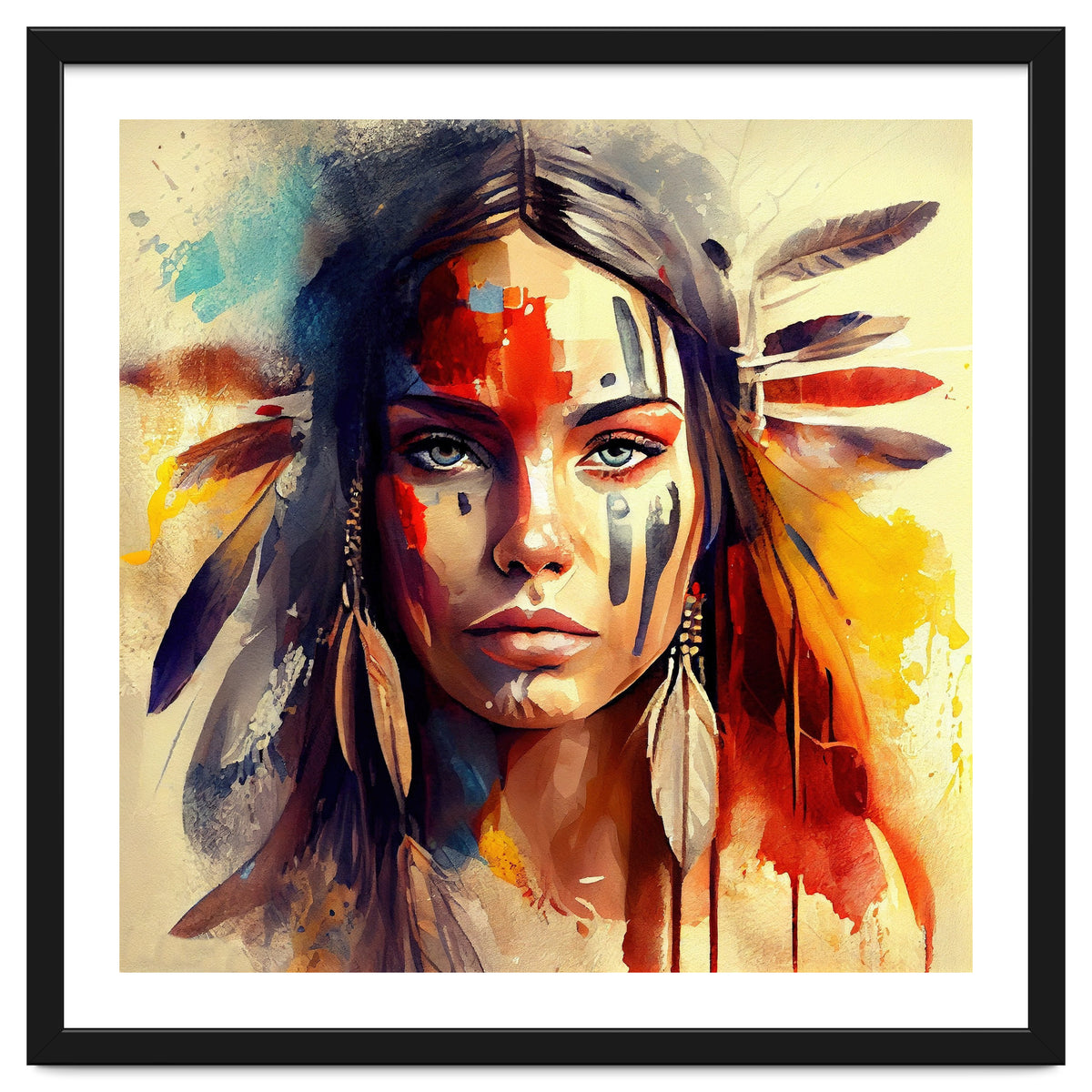 Powerful American Native Woman #3