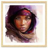 Watercolor Tuareg Woman #6 thumbnail
