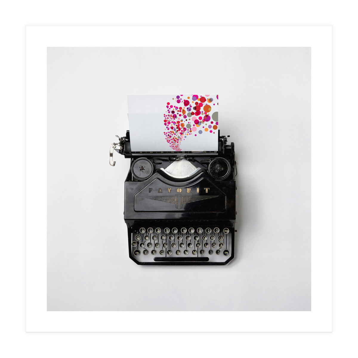 Typing Joy (Print Only)