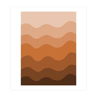 Brown gradient design  (Print Only)