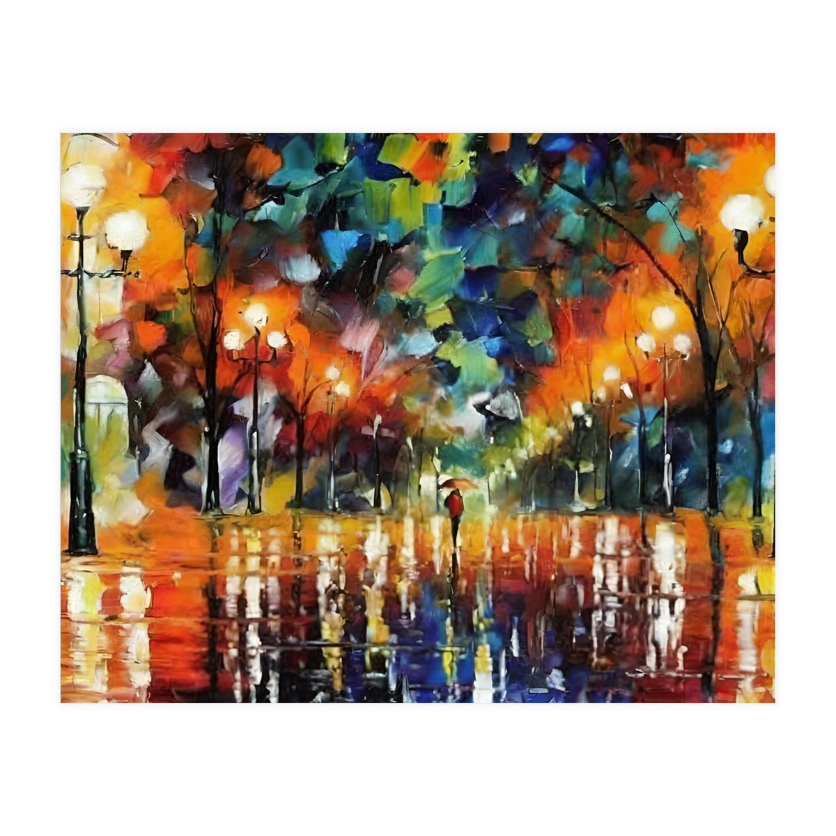 Nature Abstract Urban Tree (Print Only)