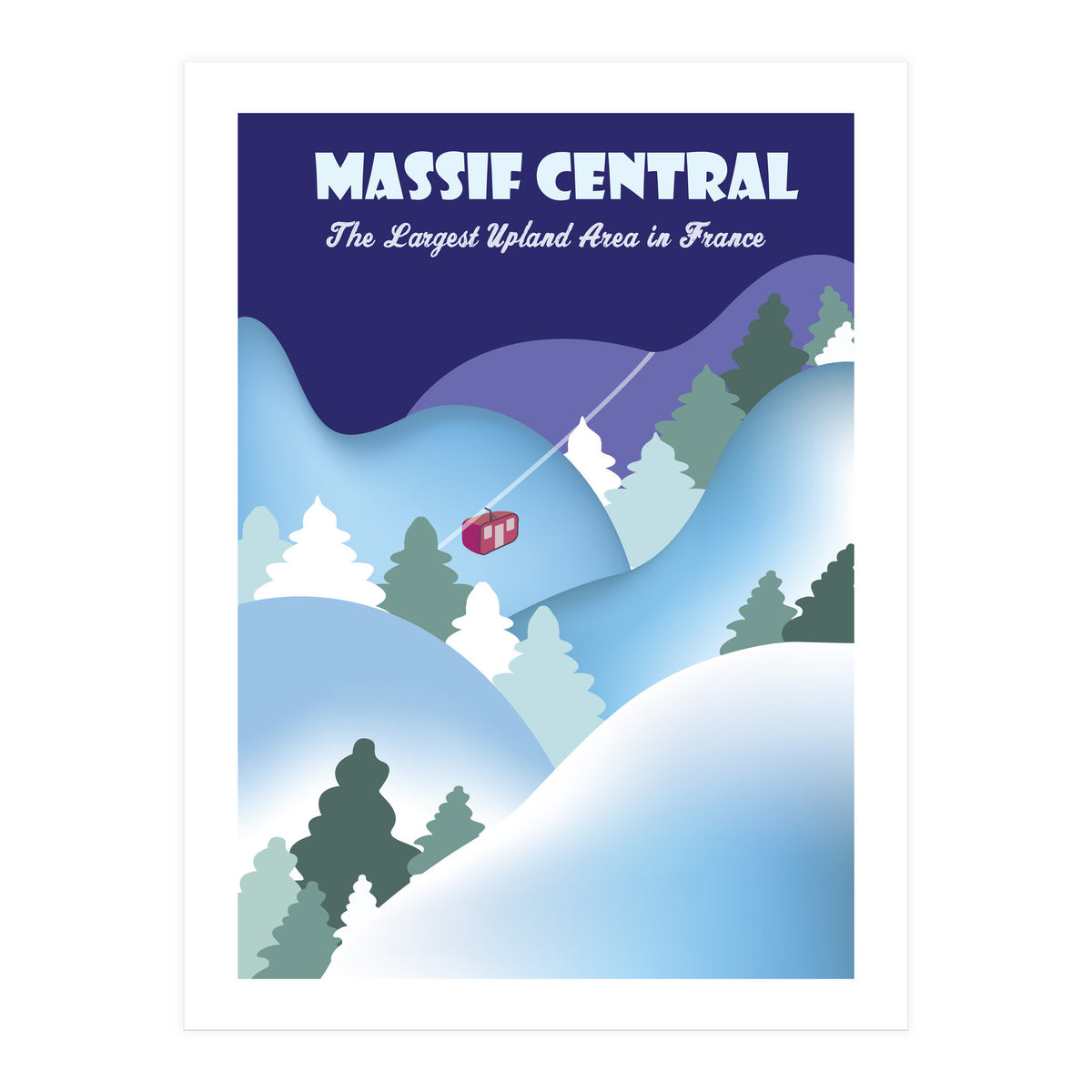 Massif Central, France (Print Only)