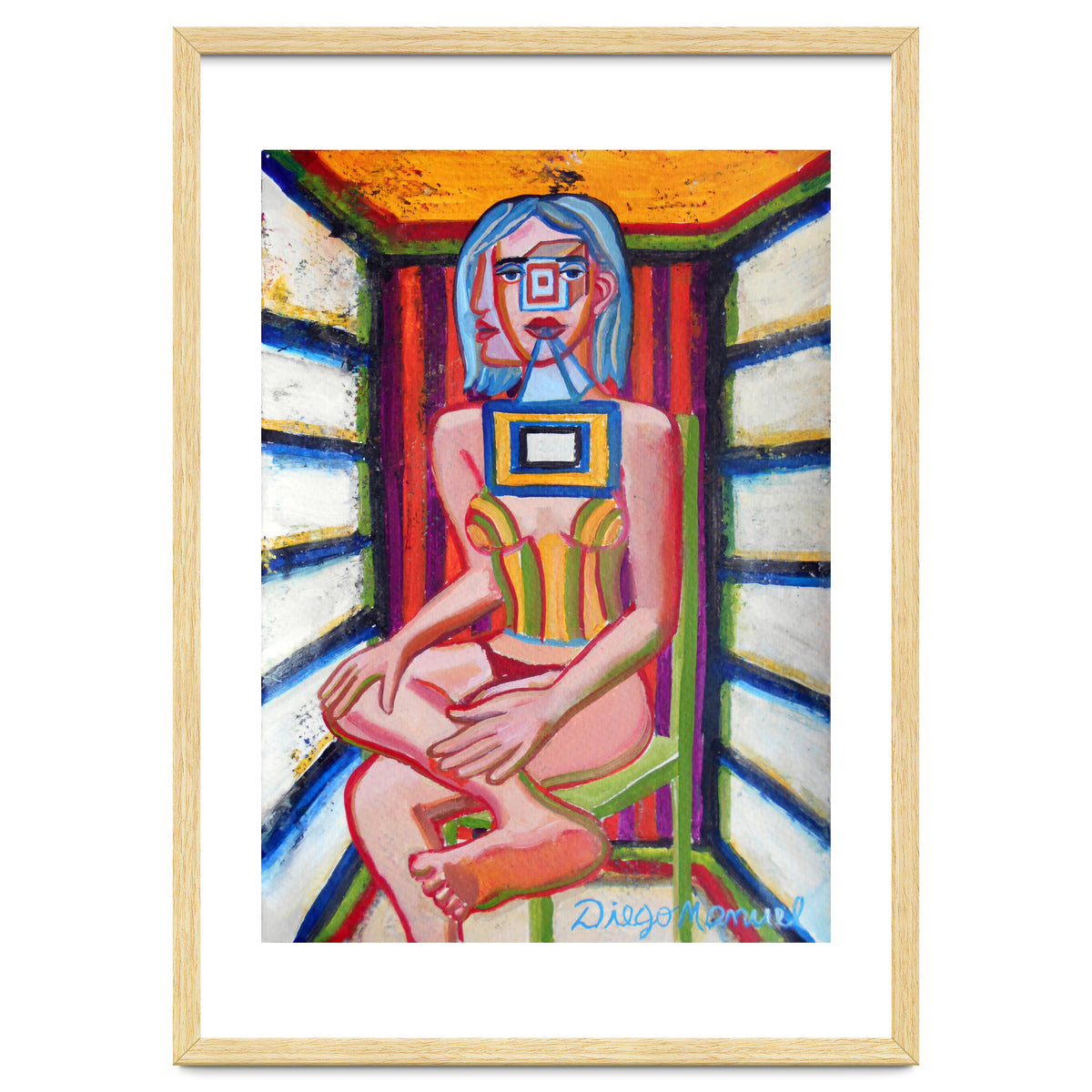 Mujer En La Silla 12