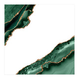 Emerald & Gold Agate Texture 13 (Print Only) thumbnail