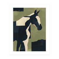 Abstract Minimal Horse 4 (Print Only)